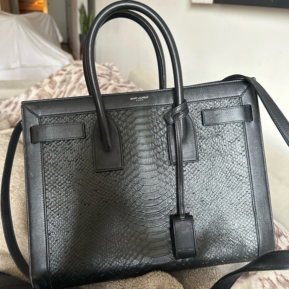 YSL Python Print Sac de Jour - Picture 10 of 14